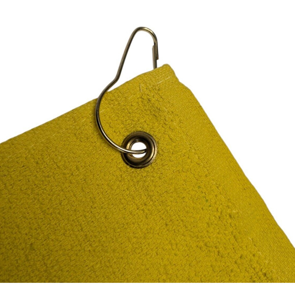 Masters Tournament Golf Towel The Gray Lady Watch Party 2024 Yellow Never Used - Picture 5 of 6